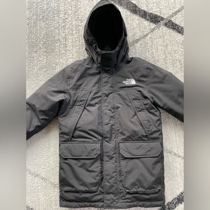 Boys’ North Face Black McMurdo Parka Coat, Size M 10/12, originally $250